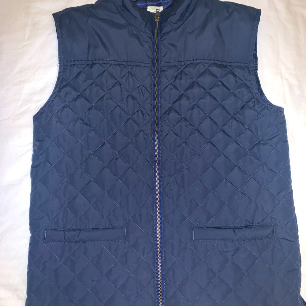 Boys Navy Blue CrewCuts Vest Size 16